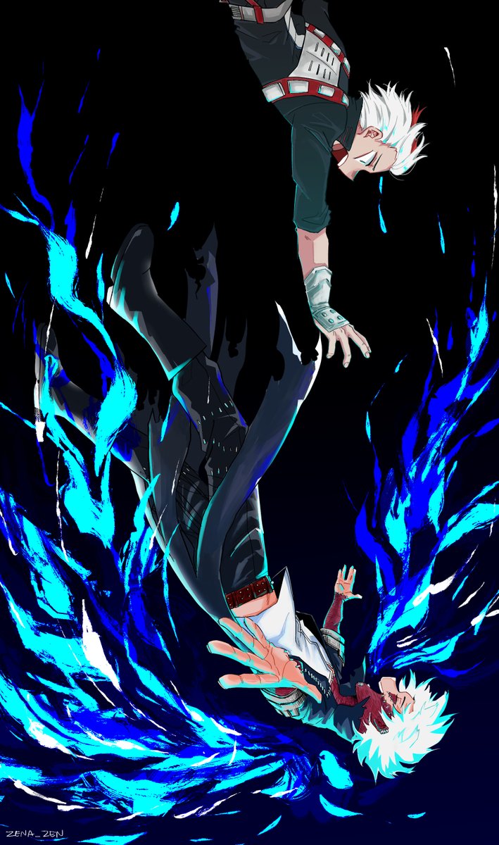 轟焦凍 「Reaching to you #ShotoTodoroki #dabi 」|Zenazenのイラスト