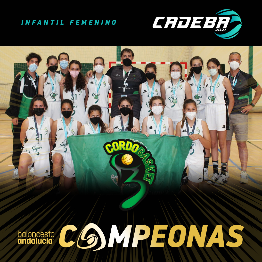 FAB_Andaluza's tweet photo. 🏆#CADEBAIF2021⛹️‍♀️
✅ Cordobasket campeón de Andalucía infantil femenino tras ganar la final a Unicaja.
✅ Uni Córdoba se hace con🥉tras superar a CAB Estepona.
Córdoba tendrá dos equipos en el Campeonato de 🇪🇸 junto a Unicaja
ℹ️➡️ https://t.co/pU5DDqCpAb
#baloncestoandalucia https://t.co/NuTBfy9ub3
