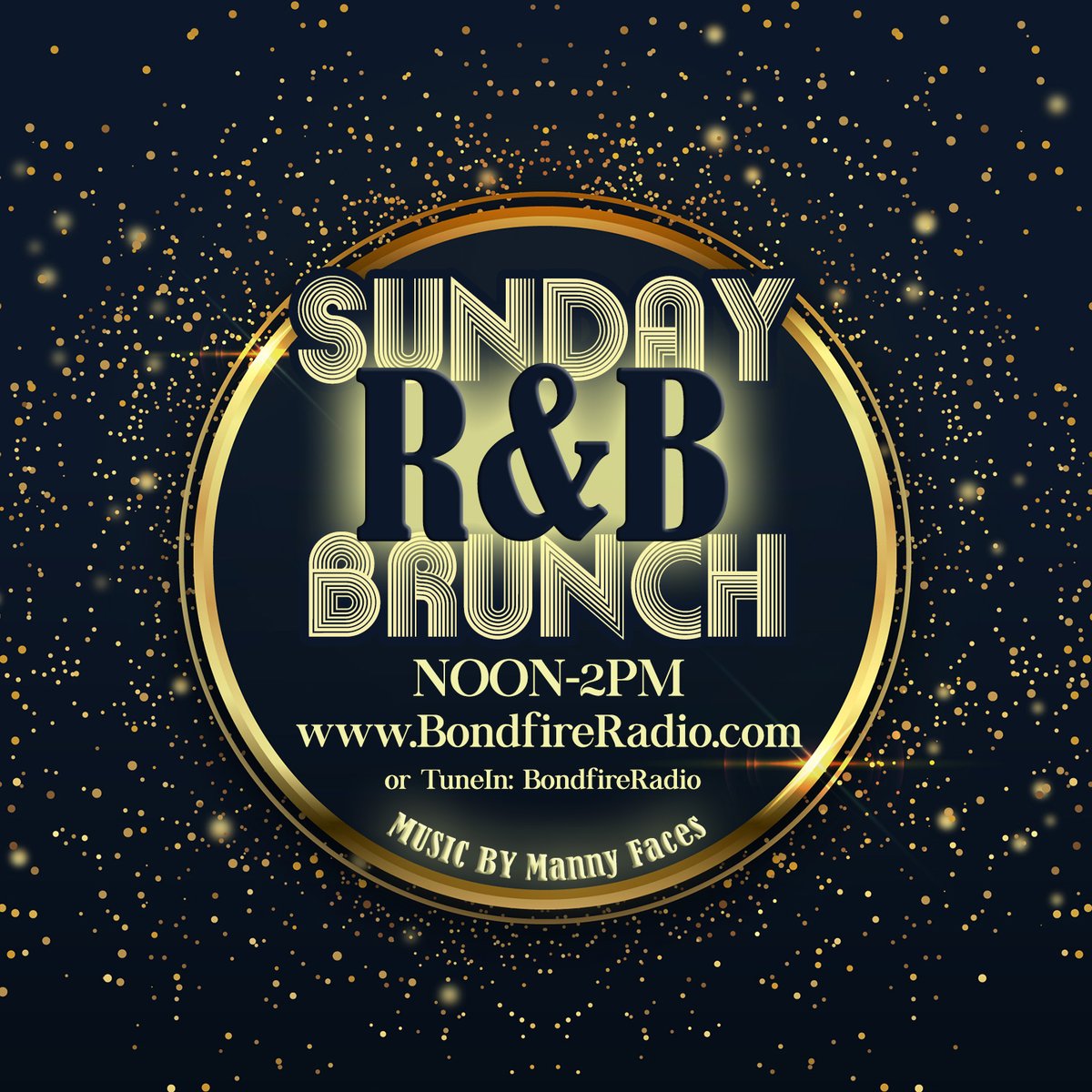MannyFaces's tweet photo. Decades worth of classic soul and R&amp;B, plus all this here deliciousness -- The Sunday R&amp;B Brunch, live, Noon-2pm Eastern, only on @BondfireRadio https://t.co/67Gn8n96pa https://t.co/G1ObnikhbG