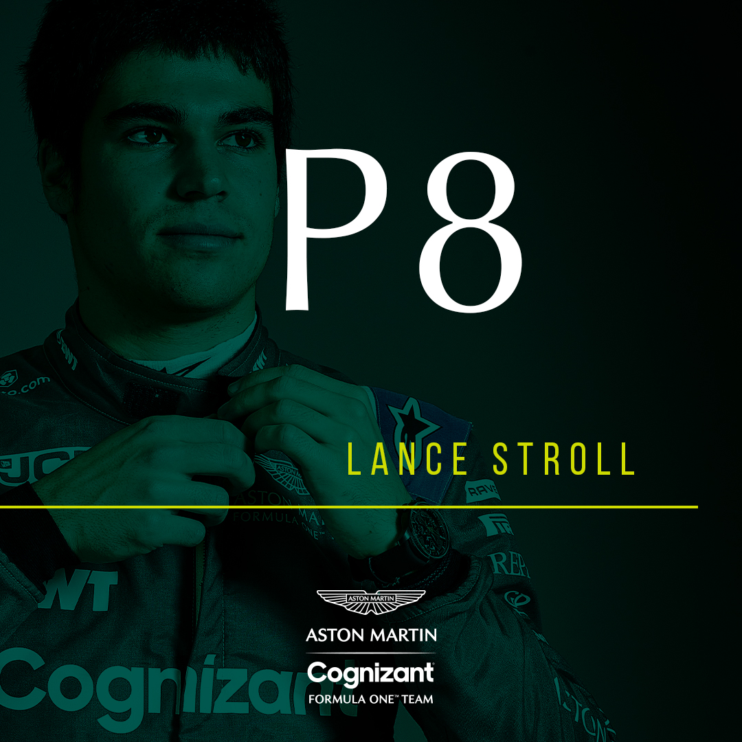AstonMartinF1's tweet photo. It's a double points finish on the streets of Monaco! 

Amazing work from Seb, Lance, the pit crew and our strategists. We're only just getting started. 💚

#MonacoGP https://t.co/l4XXrBHq5H