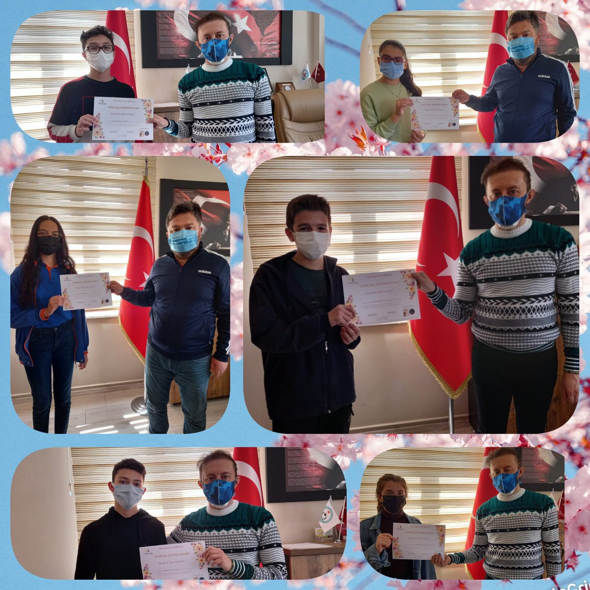 kitapsizkalma's tweet photo. Şerife Akkanat Ortaokulu öğrencilerine okul müdürümüz Uğur ÖZDEMİR Bey'in de katılımlarıyla Proje Katılım Belgeleri teslim edildi.
@AkkanatSerife 
@ugurozdemir430 
@SeyitAliBuyuk https://t.co/Sc1hdWtA7s