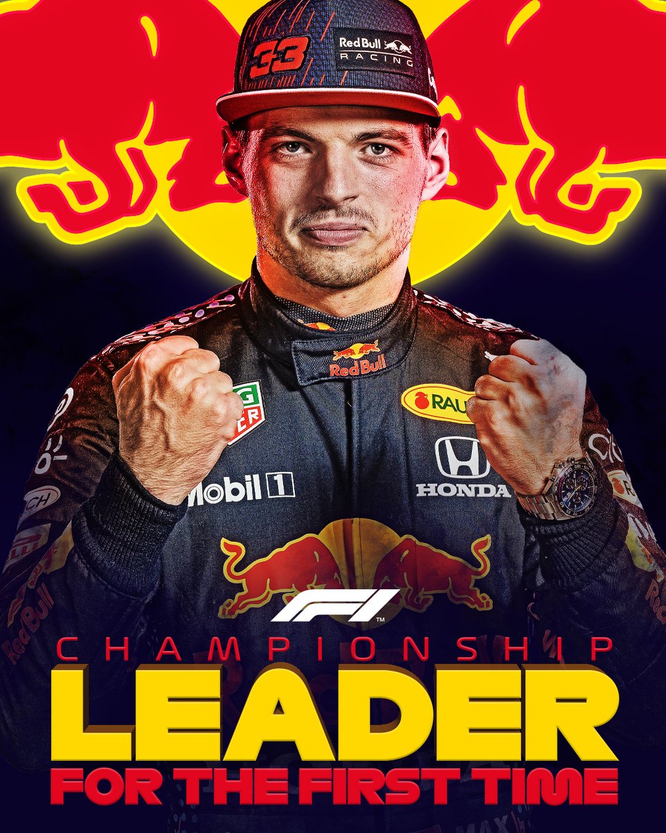 NEW. CHAMPIONSHIP. LEADER.

<a href="/Max33Verstappen/">Max Verstappen</a> leads the drivers’ championship for the first time in his career 🤩

And it’s a return to the top for <a href="/redbullracing/">Oracle Red Bull Racing</a> too!

#MonacoGP 🇲🇨 #F1