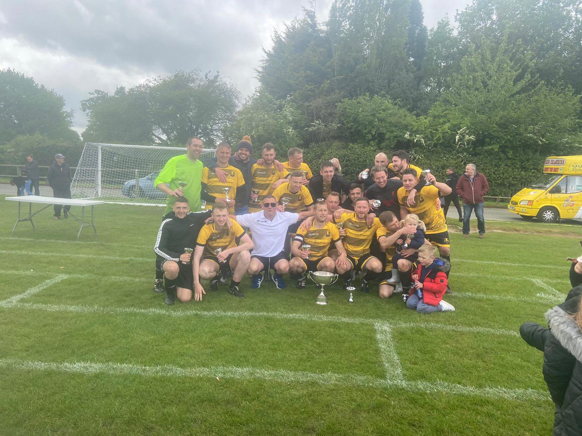 Hard fought cup final win for us against a talented Woodlands side today. They will go on and win many trophies if they stick together. Quality side. I think experience shown today by our older lads. First class support for both sides bringing a few hundred to watch #ThankYou ⚽️