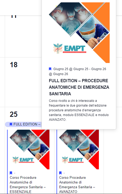 EMPT_Solutions's tweet photo. 🟠CANDIDATURA STUDENTI🟠
Sei uno #StudentediMedicina o #ScienzeInfermieristiche e vuoi candidarti per la prossima edizione di uno dei nostri corsi #FULLEDITION - Procedure Anatomiche di Emergenza Sanitaria #CadaverLab?

📩 Inviaci la tua lettera motivazionale e CV, segue sotto🔽 https://t.co/DoRZqmWlDr