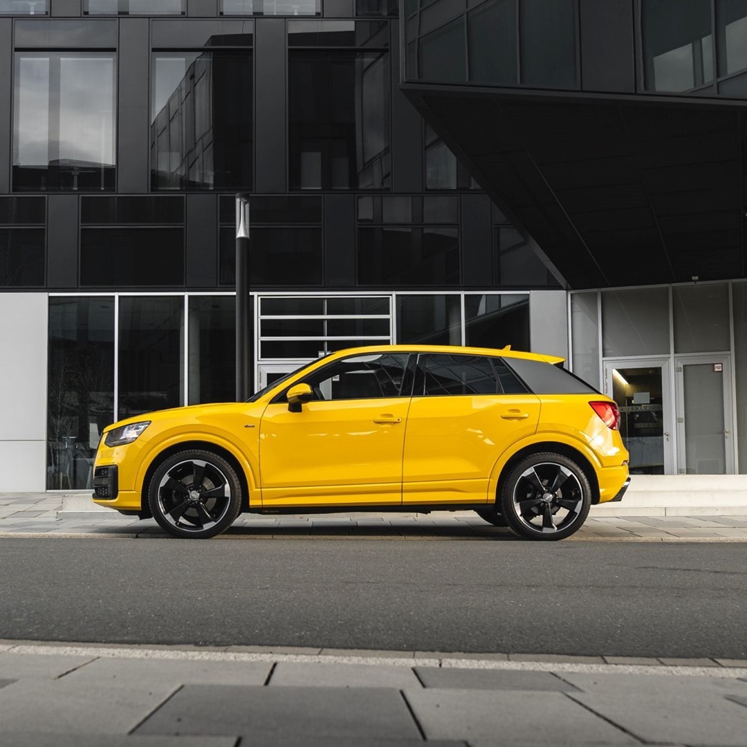 NI_Audi's tweet photo. The Audi Q2! Born to be different!
#audiq2 #untaggable #yellow #sline #vorsprungdurchtechnik https://t.co/9s3gu99v4Z