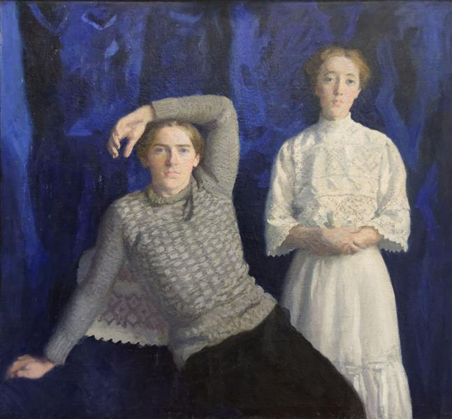 mia_educa's tweet photo. A obra / O artista 

[Béni and Noémi, 1908, Karoly Ferenczy] https://t.co/g7D8nIVVcF