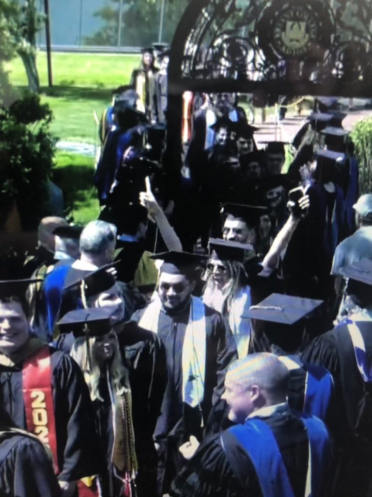freyawardd's tweet photo. Proud of you bestie!!! #bryantgrad2020 @clareluttrell https://t.co/HLLqbNQ0ir