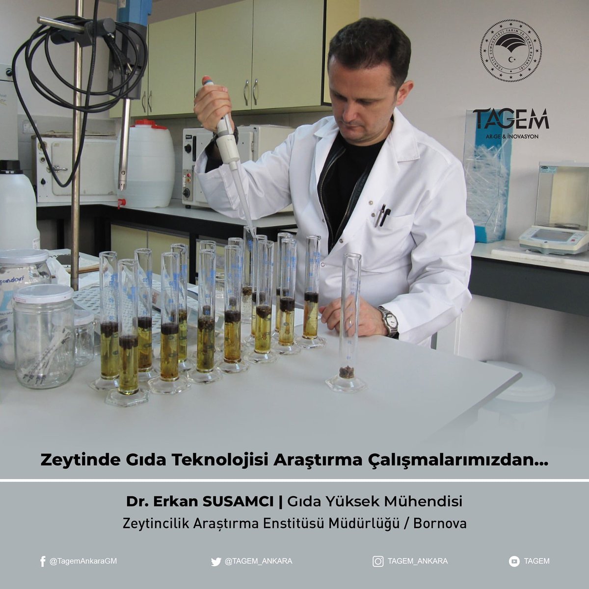 tagemgovtr's tweet photo. 🌿İzmir Zeytincilik Araştırma Enstitü Müdürlüğümüzden
"Zeytinde Gıda Teknolojisi Araştırma Çalışmalarımızdan.."

@tarimgovtr
@bekirpakdemirli
@mehmethaditunc
@izmirzae

#tagem #arge #inovasyon #zeytinaraştırma #zeytin #zeytinyağı #İzmir #ege  #oliveresearch #oliveoil https://t.co/gukcWA08hF