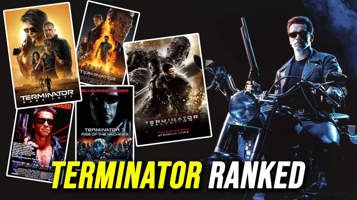 movievaultthe's tweet photo. 🤖 Join me as I rank the entire TERMINATOR movie franchise from best to the worst! AND let me know your ranking… ❤️ Like, Share & Subscribe! ✅
WATCH HERE:
https://t.co/eDg1FABf7z
#TheMovieVault #Terminator #BestToWorst #Ranked #Arnie #JohnConnor #SarahConnor https://t.co/G7JSZohMQV