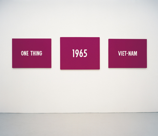 mia_educa's tweet photo. A obra / O artista
[One Thing, 1965, Viet-Nam, 1965, On Kawara] https://t.co/8TVP7tyOLn