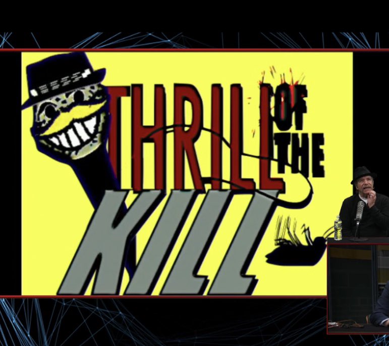 LaughswithLarry's tweet photo. OUT NOW!  “The Thrill Of The Kill Podcast”. this Week Myself &amp; guest Neil Mazzella from Town &amp; Country Pest Control launch into a conversation about politics, culture &amp; the enormous tarantulas threatening to take over Manhattan. Producer @patdixon ENJOY!
 https://t.co/ZlbQAcA8mW https://t.co/RyeCrX7Wes