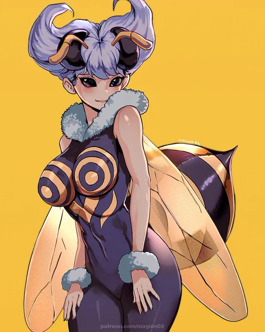 Q-bee from Vampire Savior/Darkstalkers#darkstalkers #vampiresavior 