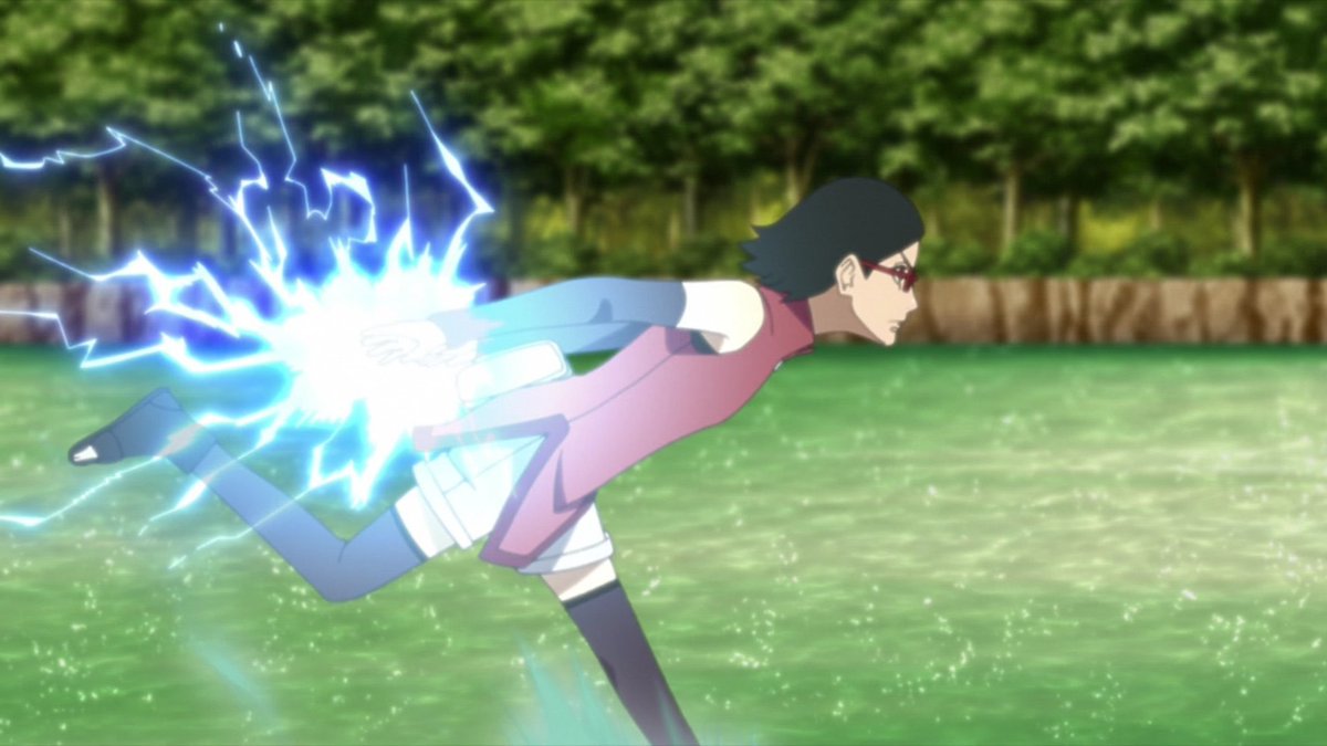 _poxahinata's tweet photo. a sarada treinando o chidori com o sasuke https://t.co/l5nw96pkRu