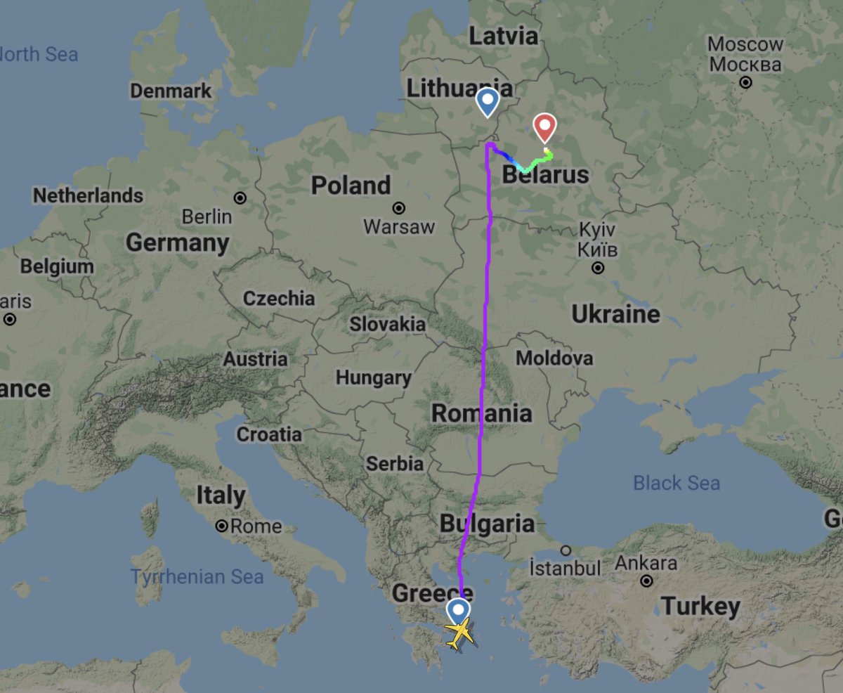 Il volo Ryanair FR4978 da Atene a Vilnius è stato dirottato da un caccia bielorusso e fatto atterrare a Minsk per arrestare un oppositore al regime. Un fatto gravissimo.