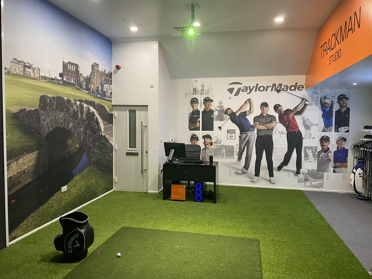 BRGolf26's tweet photo. We are proud to announce our @TrackManGolf Studio will be opening tomorrow @tngcgolf 

Available for lessons, simulation, practice and fittings

💻 https://t.co/T3XtjnDdhk

📞 01845 525115 

📧 brgolfshop@gmail.com

#BRGolf #TrackManStudio #PerfomanceCoaching #CustomFitting https://t.co/dxLqrRuPPQ