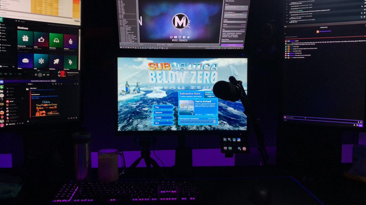 MikeIsbach's tweet photo. 12 Hour Stream is LIVE!

I'll be starting with some #SubnauticaBelowZero, then the rest of the day will be filled with #Overwatch, some Guitar, some spooky games (Resident Evil 3 or Layers of Fear 2 probably), and possibly some other surprises!

https://t.co/gg9WHk0zPl https://t.co/dhAfGbVxlW
