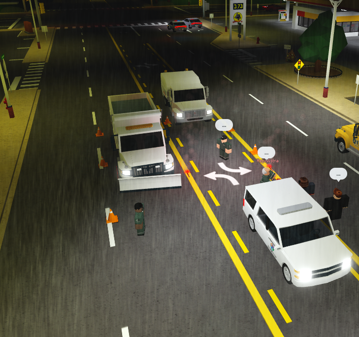 Today we discovered a water pipe burst at <a href="/PizzaFirestone/">Firestone Original Pizza</a>, as a result we closed off the main water supply, discovered the source of the leak and replaced the pipe.

We hope to do more roleplay's like this soon!