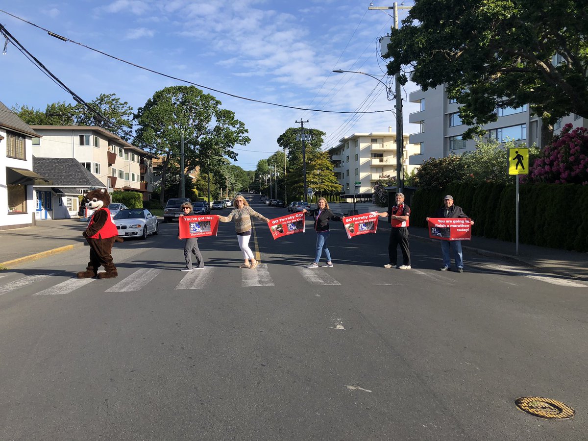 Al Ferraby is off and running on his $21 for 21km half marathon in support of CFAX Santas Anonymous and local kids in need. You can donate here: canadahelps.org/en/pages/als-2… <a href="/CFAXsantas/">CFAX Santas</a> <a href="/cfax1070/">CFAX 1070 Victoria</a>