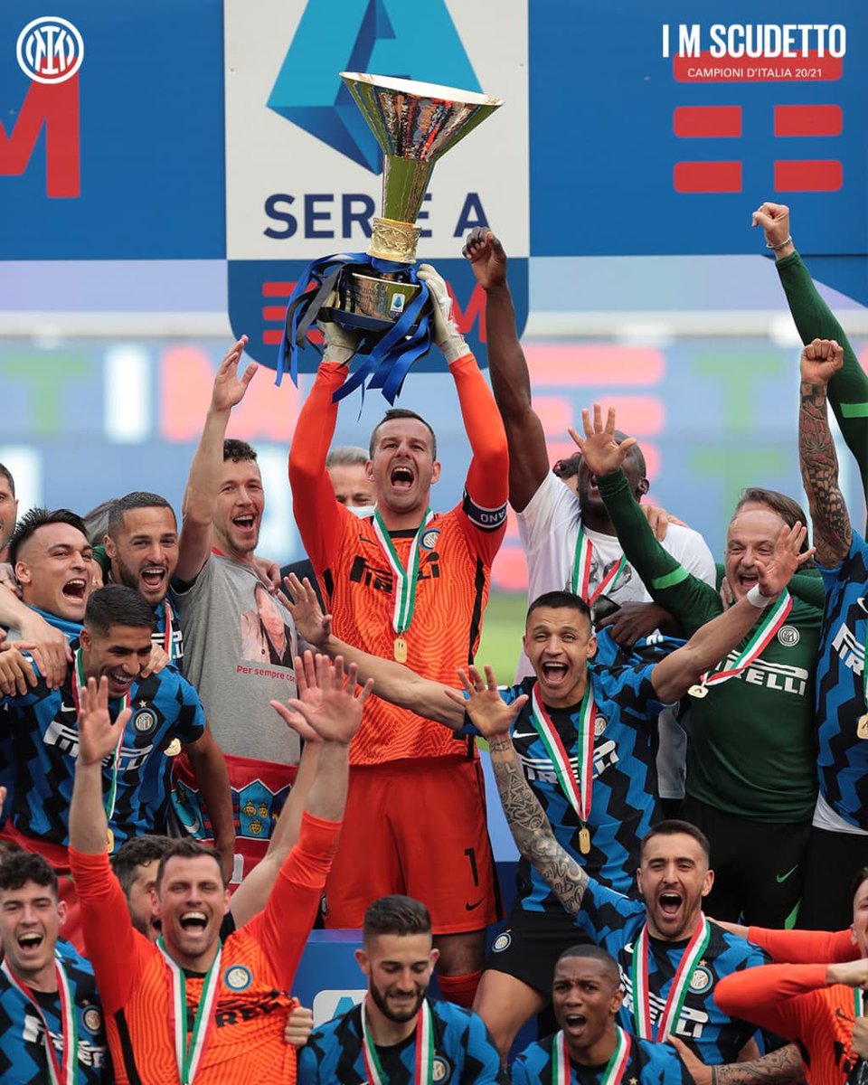 🏆 JUARA SERIE A 2020/21 🏆

#IMScudetto #FORZAINTER ⚫️🔵