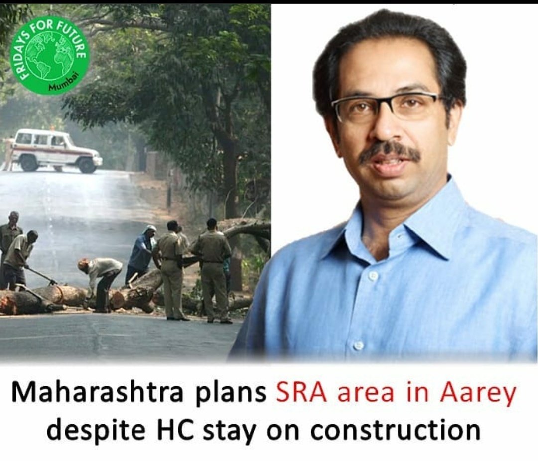 fffmumbai1's tweet photo. The MVA govt plans SRA in Aarey contradicting their stand to Save Aarey.
The Slum Rehabilitation Authority (SRA) has announced its intention to declare 32,310 sq ft in Aarey Colony as a slum rehabilitation area despite a Bombay high court stay on construction.
#SaveAareyForest https://t.co/uzJ42pUfuN