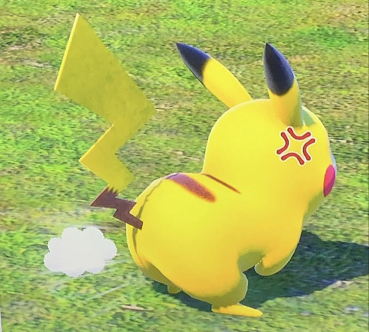 ElsaSketch's tweet photo. Wow can’t believe I caught this happening on Pokemon Snap https://t.co/lYBVLIYTmg