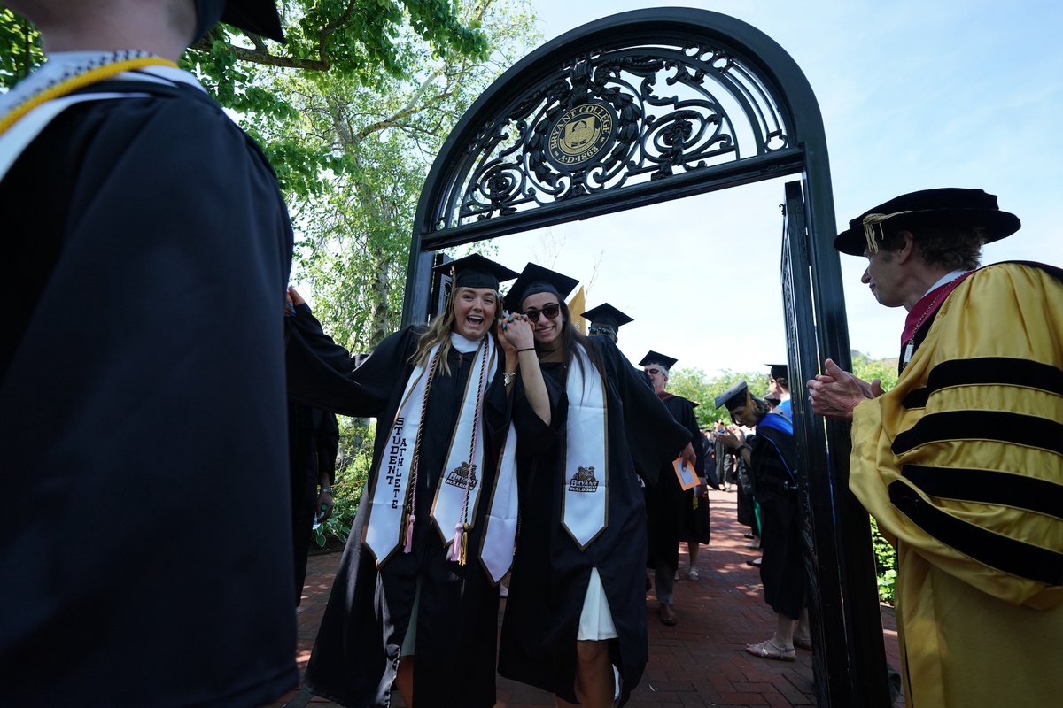 BryantUniv's tweet photo. More than 500 graduates returned to Smithfield today. Flying in from across the country and around the world for #BryantGrad2020. True Bulldog drive, leadership, and spirit. https://t.co/QJ1S9MjUrj