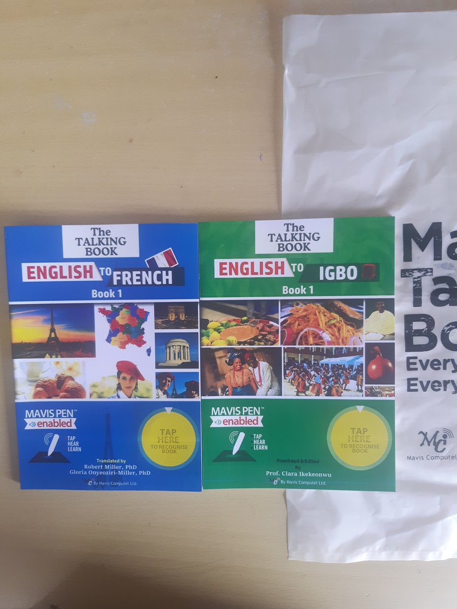 Our customers love the #MavisTalkingBooks 🥰

#repeatcustomer #French #Igbo #learnfrench #learnigbo