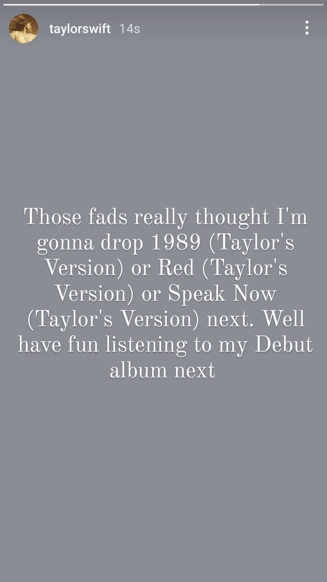 iamenchaunted's tweet photo. OMG TAYLOR SWIFT ADDED ME IN HER CLOSE FRIENDS AND I SAW HER STORY https://t.co/xW9o8W5RCO