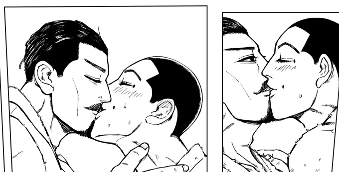 キスの日だったのか…原稿しかしてない…(鶴宇佐) 