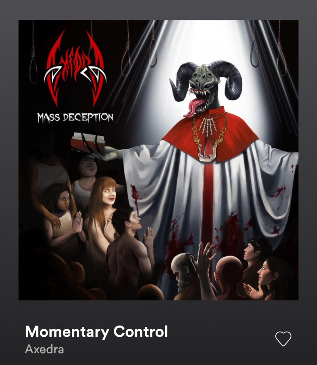 Adracom's tweet photo. 9.3/10 🤘🏻
#MassDeception amazing death metal release #Axedra
#MomentaryControl https://t.co/Ay1pF8kBpg