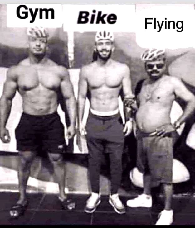 CockpitChatter's tweet photo. Well, at least we are getting back in shape! Lol. https://t.co/sbmBCP7wHp