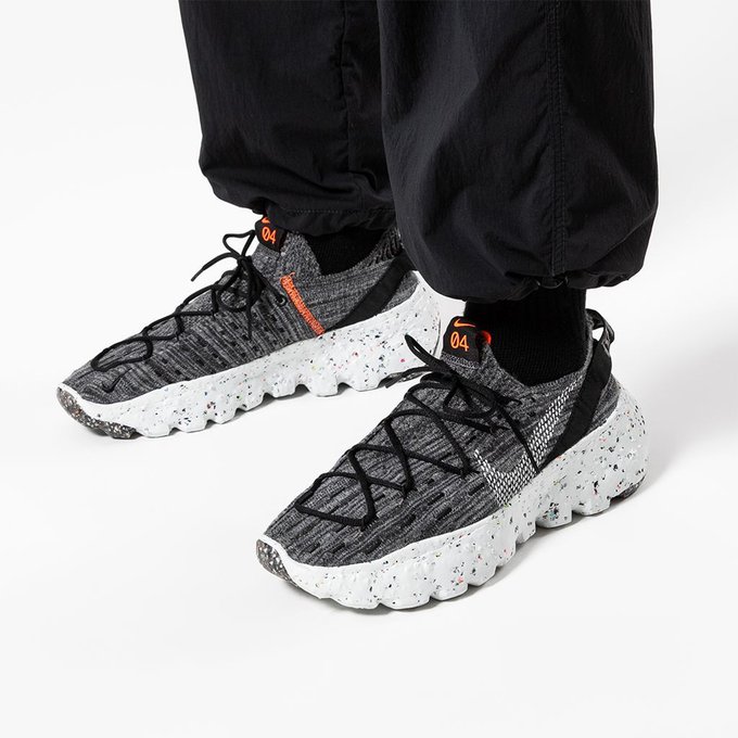 SOLELINKS's tweet photo. Ad: Great deal on Nike Space Hippie 04 'Iron Grey' only $71.97 + FREE shipping => https://t.co/rW7JnSoaGd https://t.co/n4c6lkw2gK