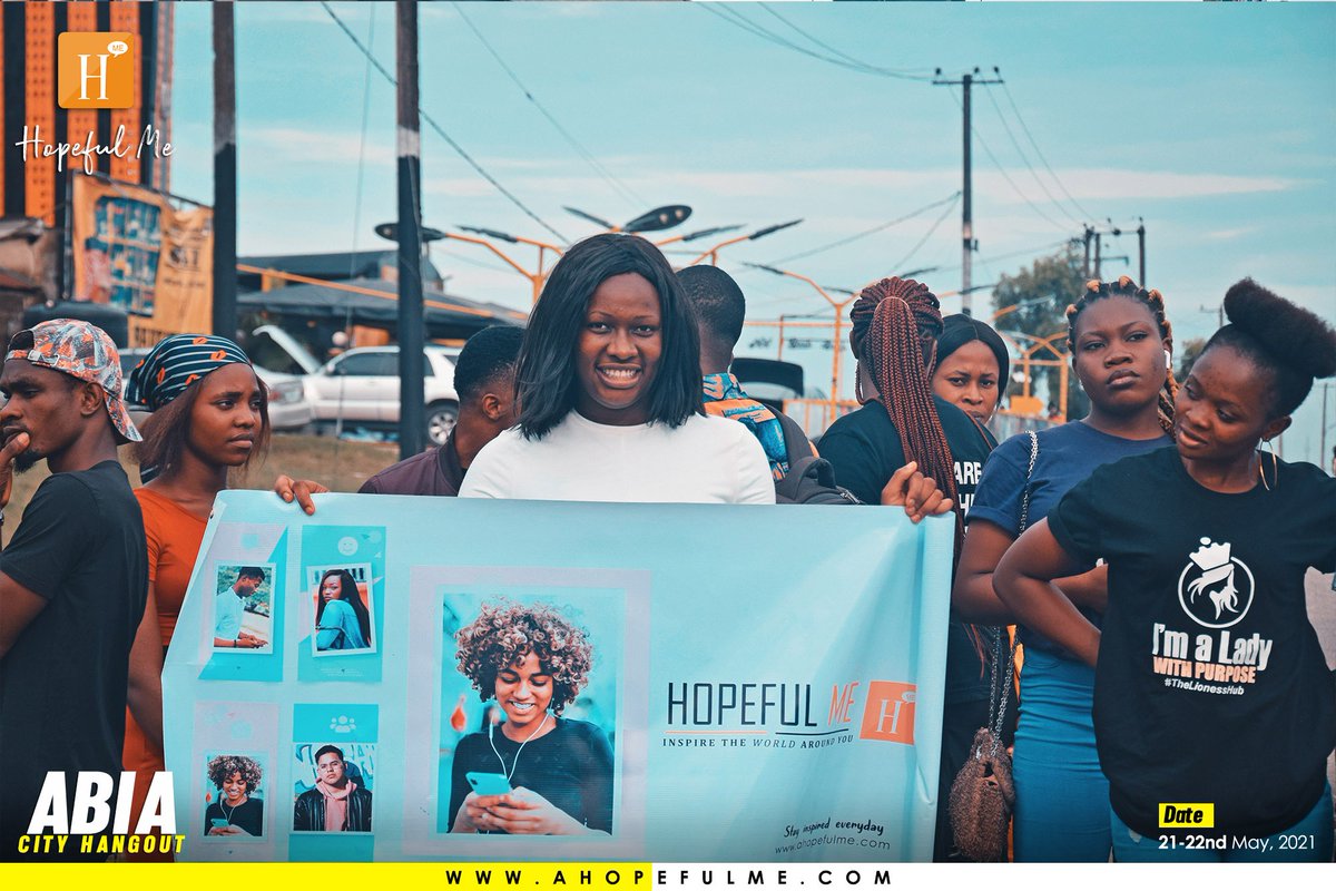 ahopefulme's tweet photo. Day 2 HOPEFUL ME Abia City Contest Hangout was massive 🔥🔥.
We wrapped up the event with an orphanage visitation and a grand hangout.
Thank you Team Abia!!
Mon Dieu est Bon ❤
📷hopefulme camera
#Abia #CityContest #Hangout #HopefulMe #BigThings https://t.co/Y6qImkZAzB