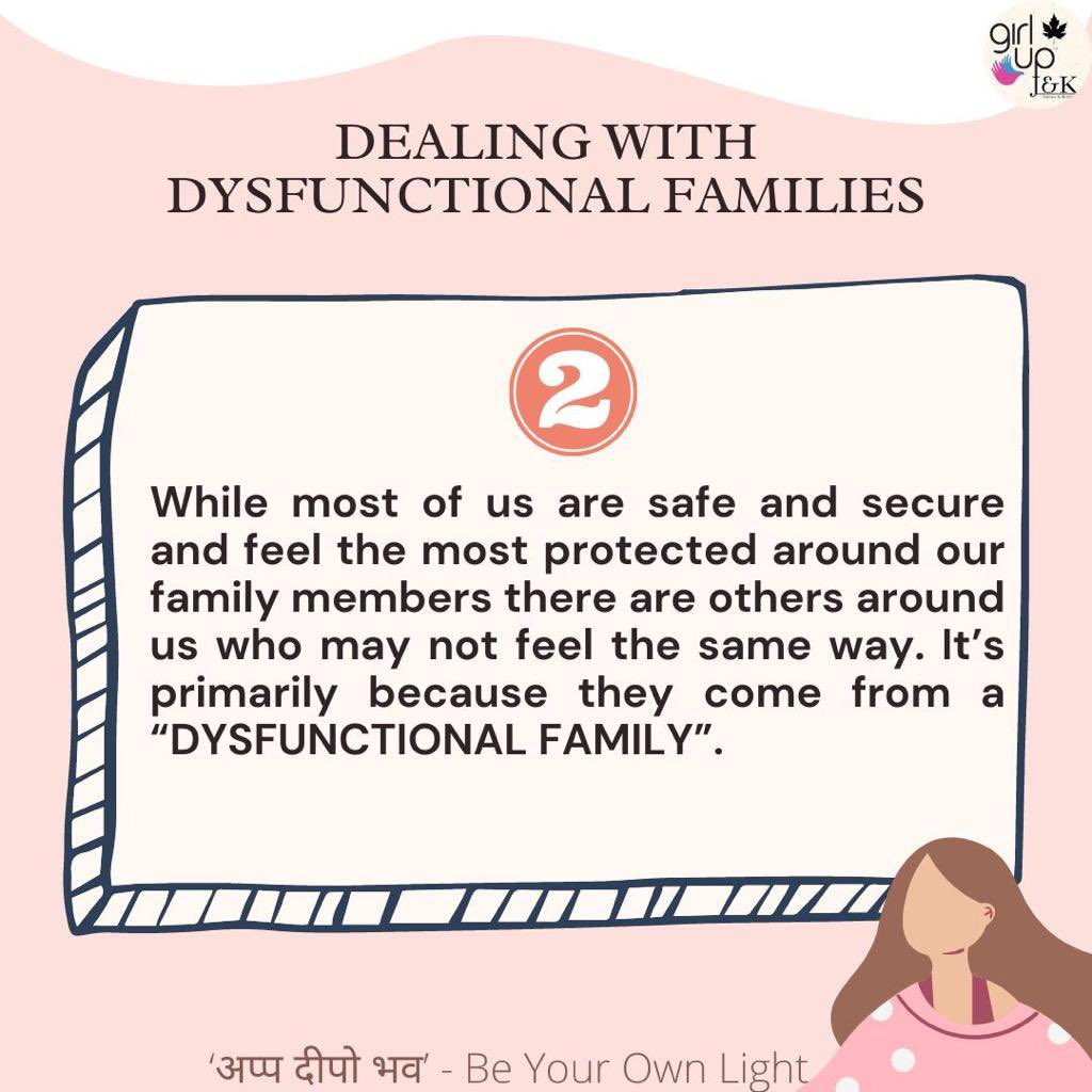 girlupjk's tweet photo. Family is an important unit of our society. It is where we feel safe, secure, and protected. But there are some who may not feel the same way. It may be because they come from a “Dysfunctional family”
#dysfunctionalfamily #growinguptoxic #healing #privacy #familytherapy #girlupjk https://t.co/P5ZdhmqLN4