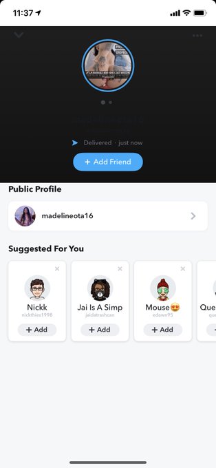 not me! fucking weirdos. https://t.co/MIdva6oWis