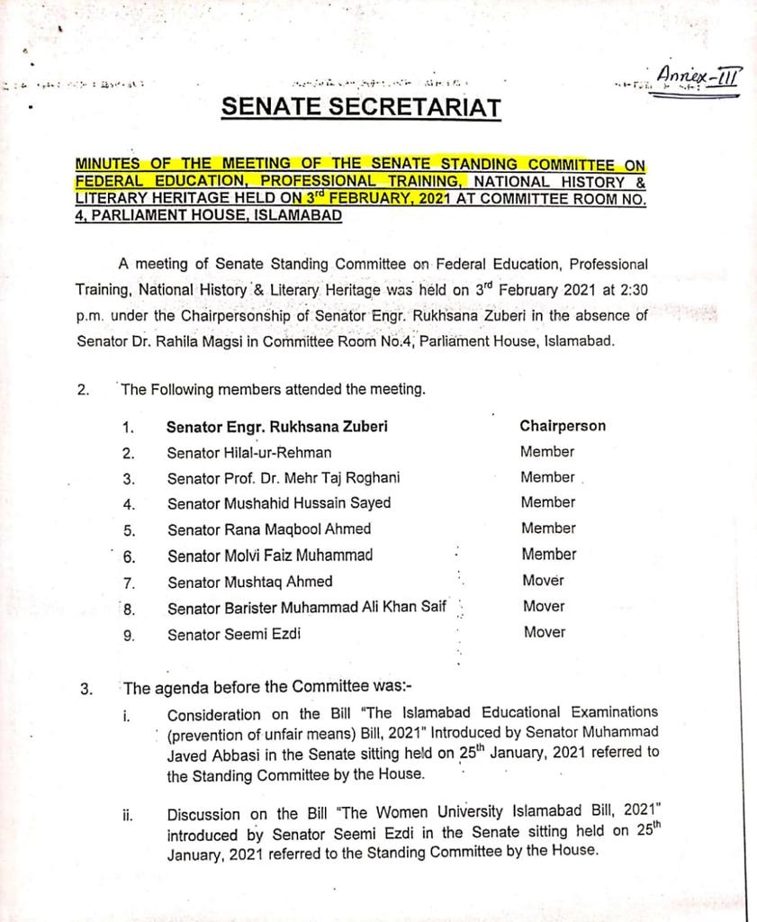 Mirza1Baig1's tweet image. Respected Chairman Senate @sadiqsanjrani34
And Deputy Chairman Senate of Pakistan @SenMMAfridi 
Need your attention
#NTC_Act
#Service_structure
#Senate_90Days_Ultimatum
@RaheelaGulMagsi
@MushtaqJIKP 
@Mushahid 
@SenatorSaif
@jamaldini_zeb
@bahramand_tangi
@WajihaQmr