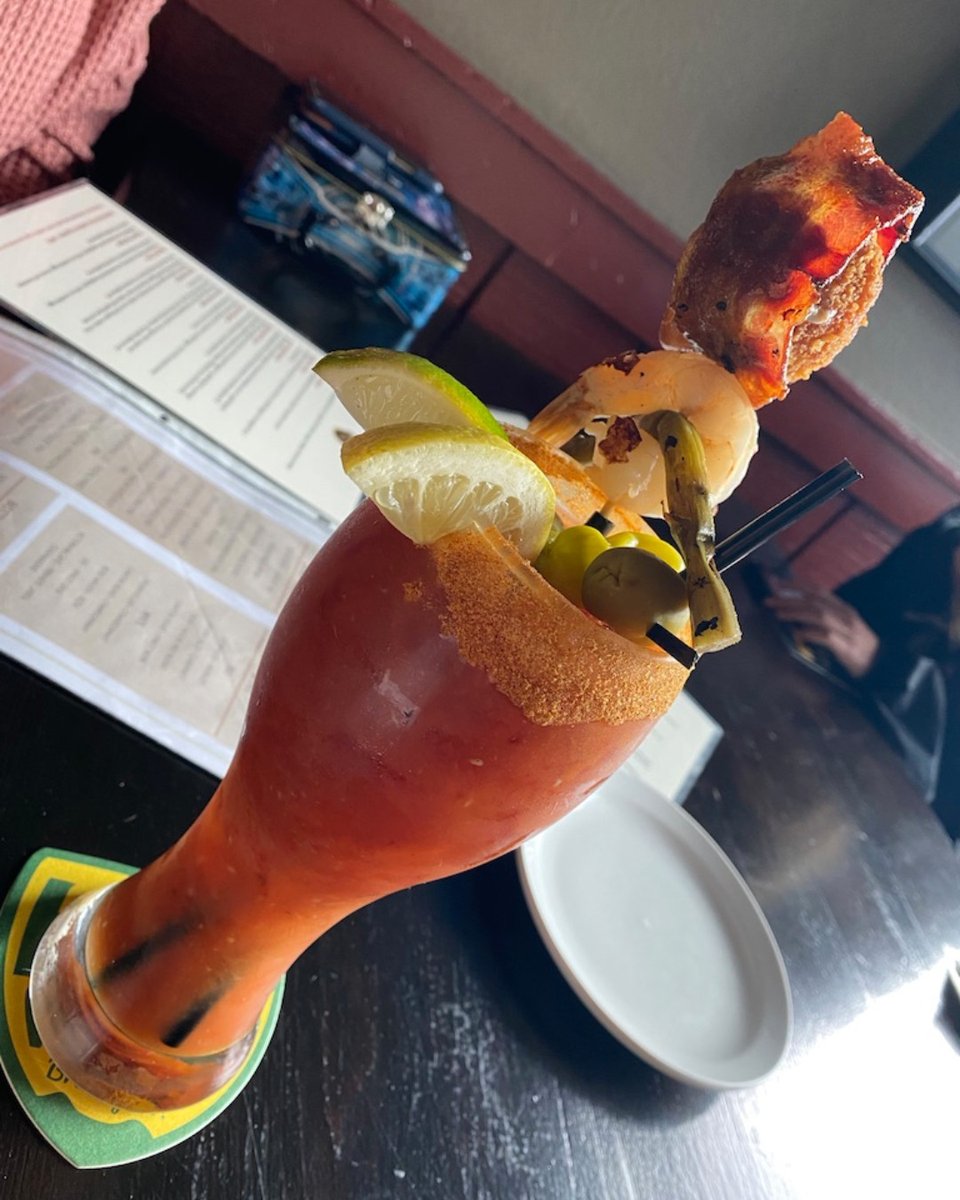 TheHideawayBend's tweet photo. What's your favorite breakfast dish, and why did you choose the "Bloody Mary?" https://t.co/xVzFiyadmL
