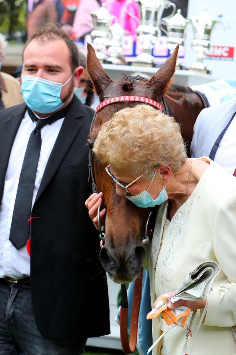 Paris_Turf's tweet photo. #RaceAndCare Grand Steeple-Chase de Paris 2021 

Plein d’amour pour Docteur de Ballon 🥰 https://t.co/y0SExW1rWJ