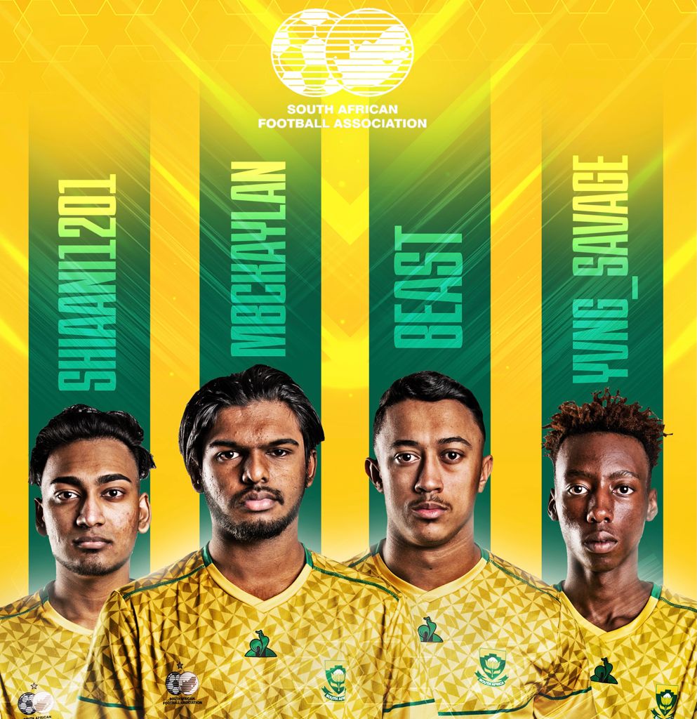 SAFA_net's tweet photo. Here are the @FIFAe Friendly results Game 1: @Kaylan_fut Moodley won: 3-0
Game 2: @Shiaan1201 Forfeited (technical issues) Game 3: @yvngsavage0204 drew: 2-2 Game 4: @thebeastbianchi lost: 0-1
@indianfootball won with 7 points to 4. #FIFA21 #eDISKI https://t.co/f6PGV6idxg