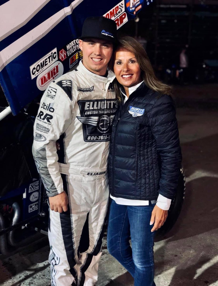 RayceRudeenFdn's tweet photo. Huge thank you to @ElliottsTrailer for donating this @cory_eliason suit to be raffled today at @kokomospeedway to close out the @allstarsprints #IndianaInvasion with proceeds from the raffle going directly to RRF!
If you’re in the market, we encourage you to support Elliott’s. https://t.co/VxcZOlWhvy