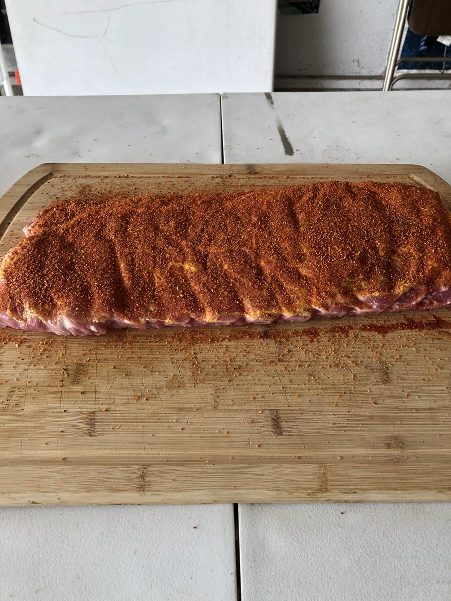 bbq_blue's tweet photo. Sunday Funday should always start when BBQ prep. Get out there everybody and fire up those smokers and grills!! #BCBBQ https://t.co/ul0zQwdu4V