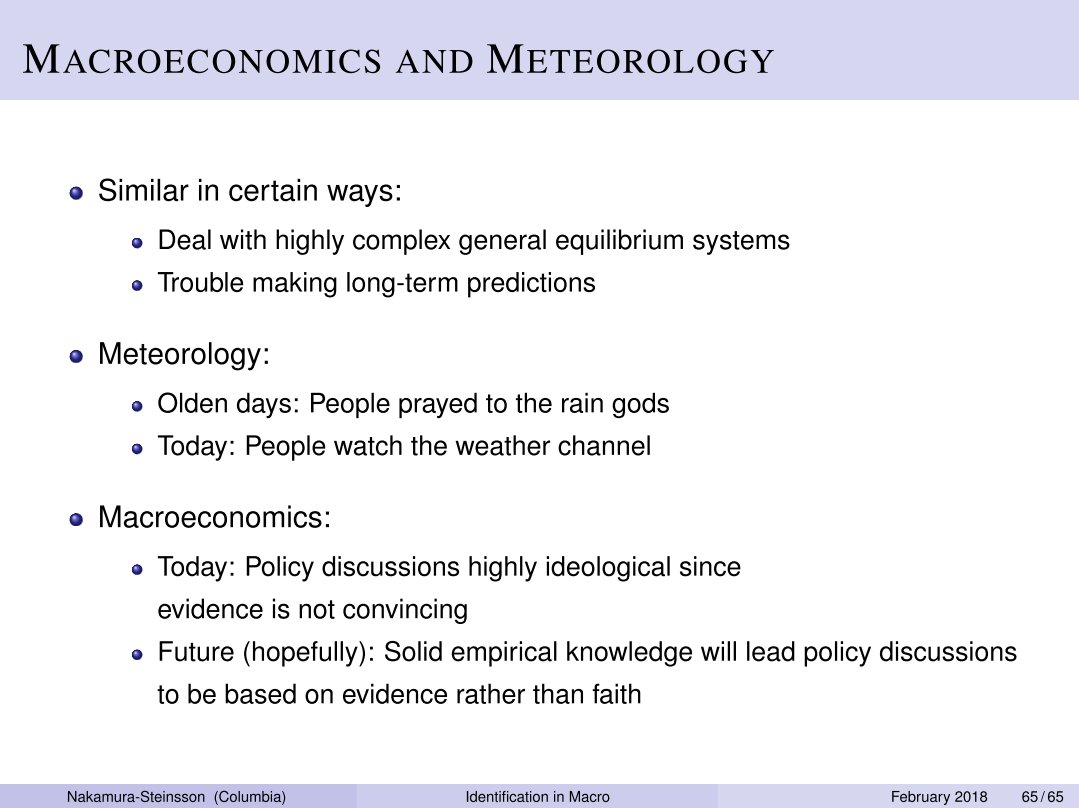 DBrizhatyuk's tweet image. Macro and meteorology: similar in certain ways. A great analogy!