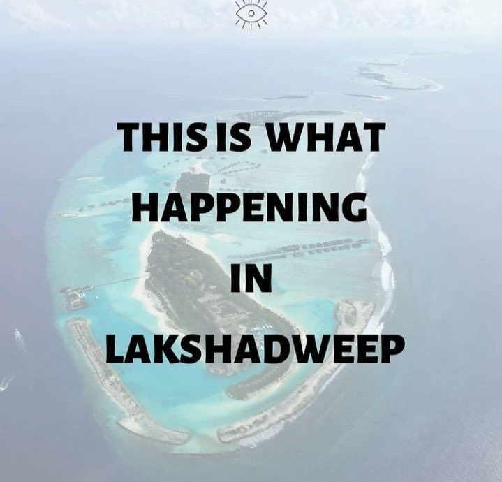 TribalSpaces's tweet photo. Lakshadweep needs Your attention.

#SaveLakshadweep https://t.co/teEW0NCMyp
