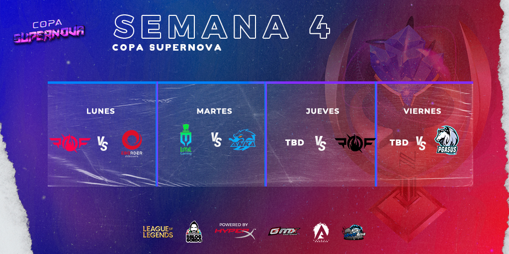 TAB_Anomaly's tweet photo. #CopaSupernova || ¡PLAYOFFS! 🔥

💥PLAYOFFS de Copa Supernova🏆

⭐Semana 3⭐

@ROF_esports Ignis vs @EborderEsports - 24/05
#LoYaLGamingEsports vs @EsportsAnka - 25/05
TBD vs @ROF_esports Cinder -27/05
TBD vs @PgasusG - 28/05

📍Twitch: 
https://t.co/7c9lE5lmJQ https://t.co/EsPZK2f3XM