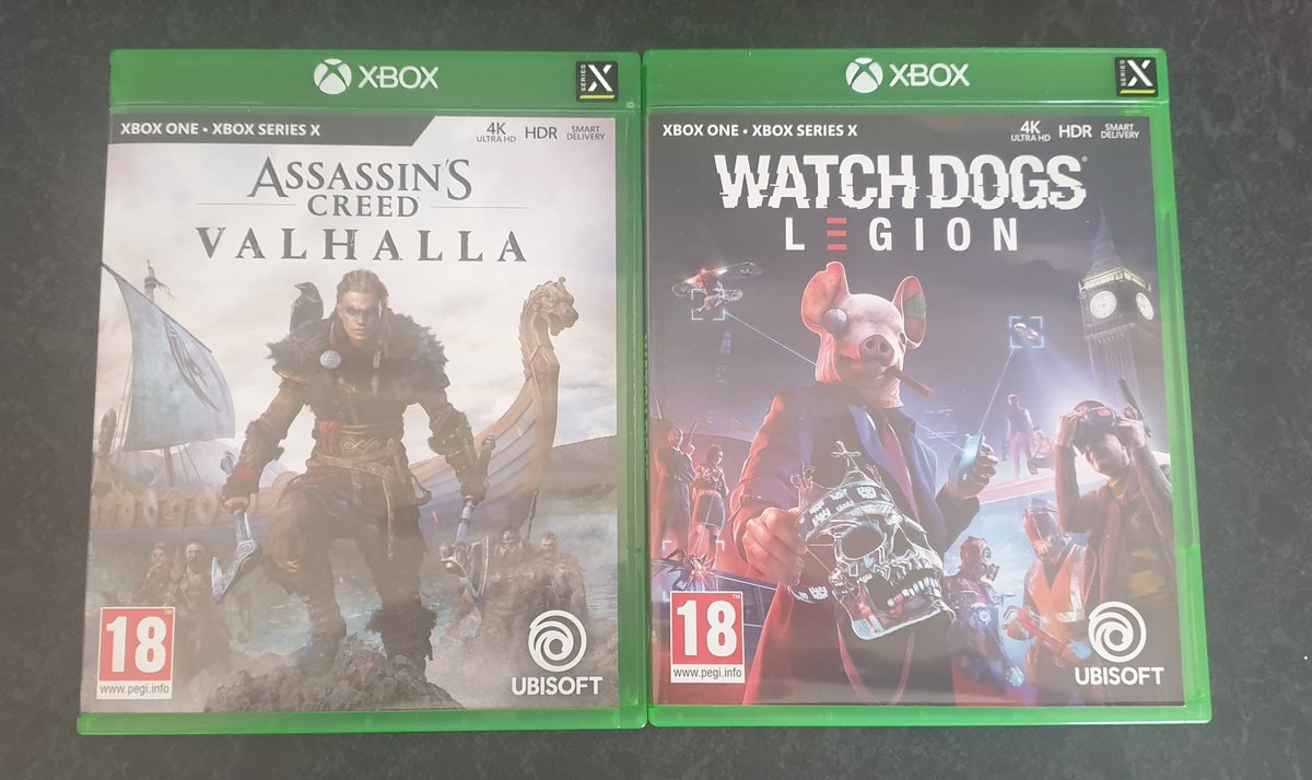 HowittSimon's tweet image. Traded in a tablet yesterday that I hardly ever use and got a few more things - a couple of Saturn games on the way, but picked up these two Xbox One games I've been after for a while and some more PS2 to bring the total up to 1507...still less than 2/3 of the way there :)