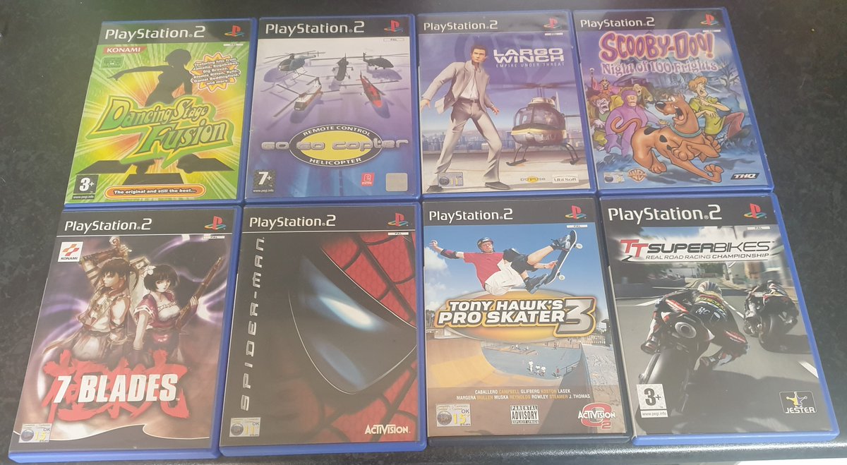 HowittSimon's tweet image. Traded in a tablet yesterday that I hardly ever use and got a few more things - a couple of Saturn games on the way, but picked up these two Xbox One games I've been after for a while and some more PS2 to bring the total up to 1507...still less than 2/3 of the way there :)