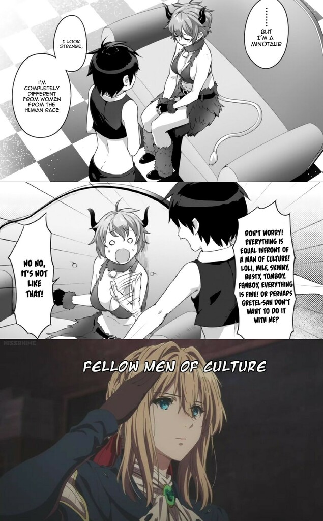 She seems a little too used to being carried like that : Animemes