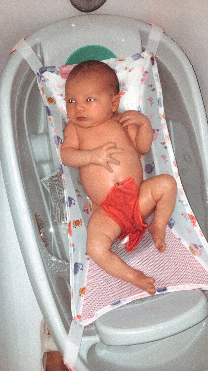 Hayleestone01's tweet photo. pretty girl got to take her first bath today 🥰✨ 

last picture is how it actually went 🤣🥺 https://t.co/L5wFq1pIwD