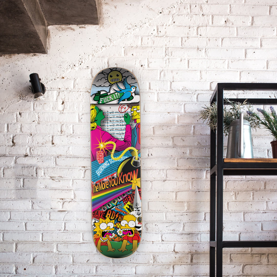 EnjoyDenial's tweet image. THE MORE YOU KNOW! - SKATEBOARD DECK 🤘🤘 🛹🛹

Cop yours: t.ly/UEB8

#enjoydenial #1xrun #popart #popartist #limitededition #print #supportartists #art #artlife #artlifestyle #professionalartist #makesomethingbeautiful #skateboard #skateordie #customskateboard