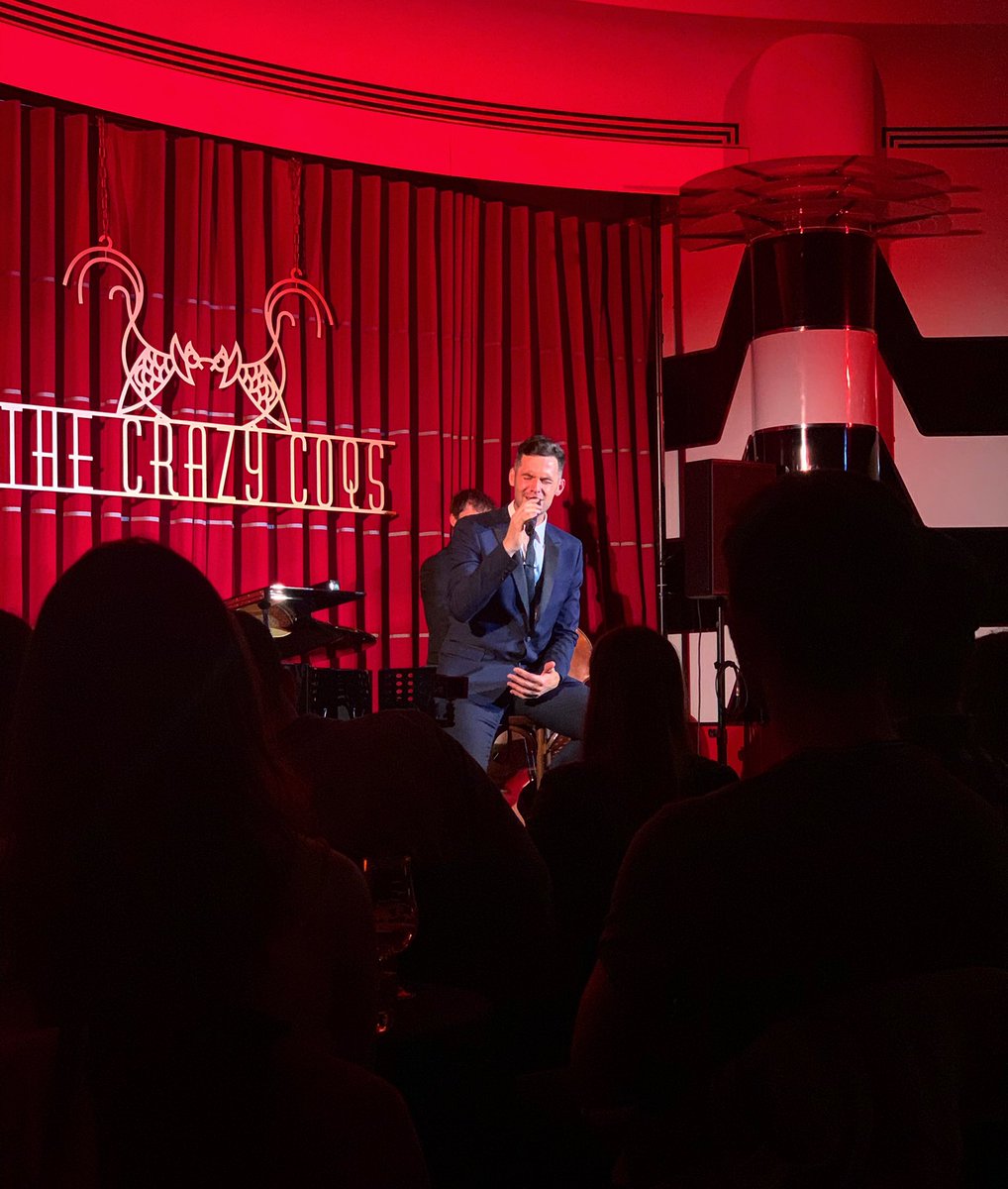 Until next time <a href="/CrazyCoqs/">Crazy Coqs</a>! Very emotional to be back on stage performing after such a long time out. Thank you to everyone who came. ❤️